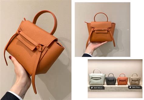 celine 鯰魚包 mini|【Celine手袋2020】必入保值款Belt Bag迷你版Pico 比Nano更精緻.